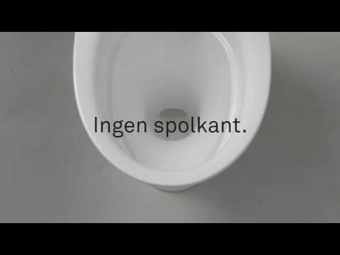Ifö Spira 6270 Rimfree Toalettstol — Öppet S-lås, Skruv eller Limning, Vit | RSK 7811037 video