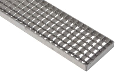 Blücher rutgaller 400x150mm rostfritt stål för golvränna 670