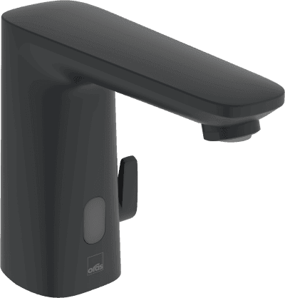 Oras Electra 9210FZ-33 Matt svart beröringsfri tvättställsblandare 3V