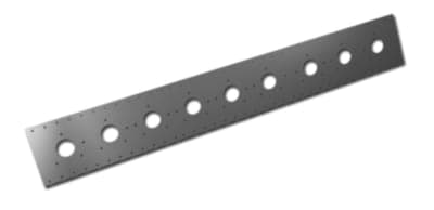 Väggskena 150 för blandare c/c 150 mm - Stålplåt, LK Systems AB