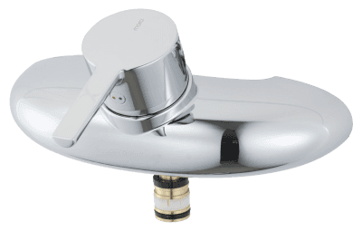 Mora MMIX W5 köks- och tvättställsblandare, förkromad, 1-grepps, väggmontage