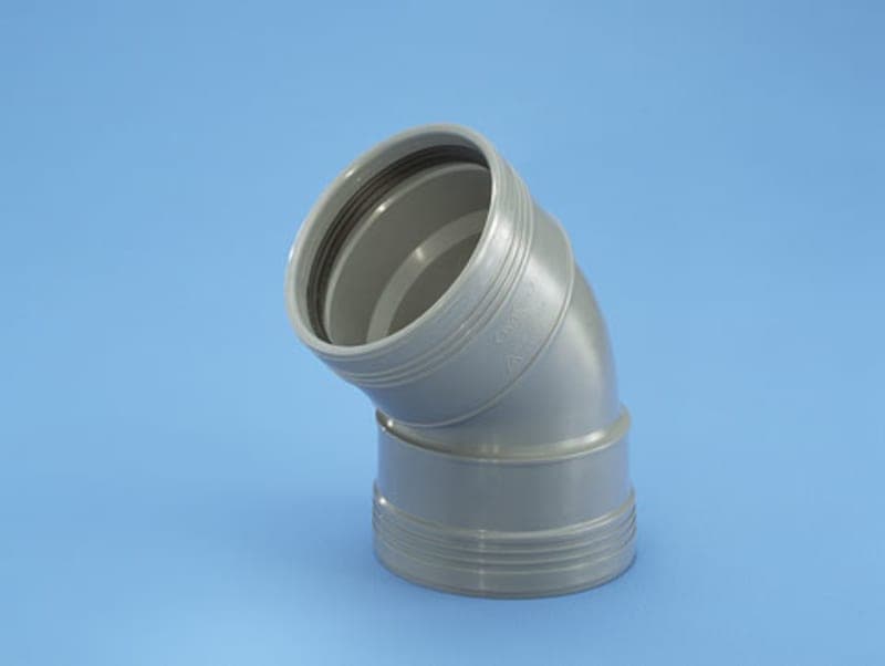 Wafix PP Plus Böj - Högkvalitativ PP Material - RSK 2830402