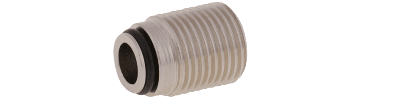 Kon-nippel G1/2 utvändig gänga för tappvatten/värme, krom, FM Mattsson