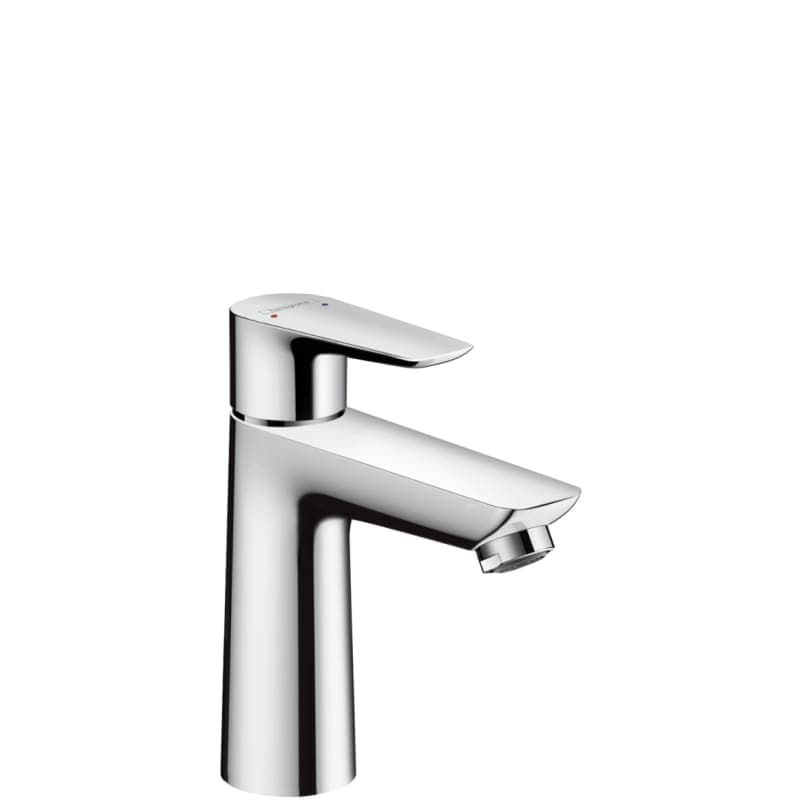Hansgrohe Talis E 110 1-grepps tvättställsblandare, krom med bottenventil