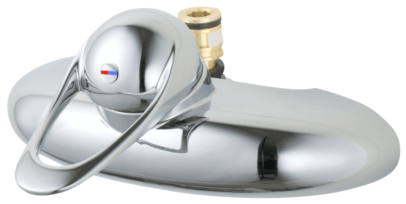 FM Mattsson 9000E Vägmonterad Köksblandare med Kallstart - Keramisk Avstängning och Flödesbegränsning - RSK 8308995