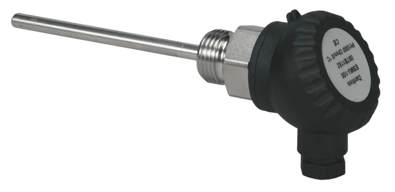 DANF ESMU dykgivare rostfri 100mm Pt 1000 IP 41