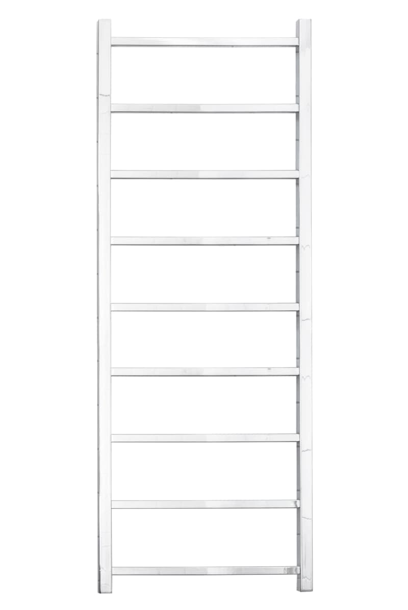 Alterna Divario Square Handdukstork Krom 50x140 cm Vattenburen Värme 225W
