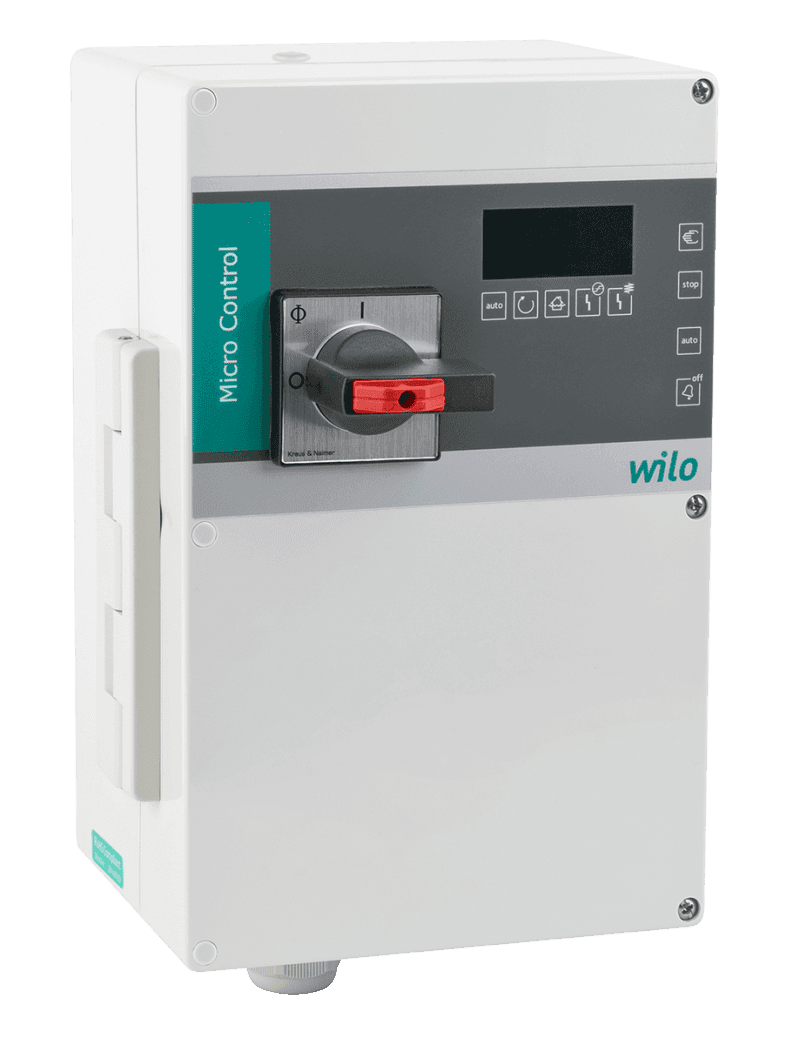 Automatikskåp Easy Control MS-L 1x4 för dränksäker pump max 4 kW