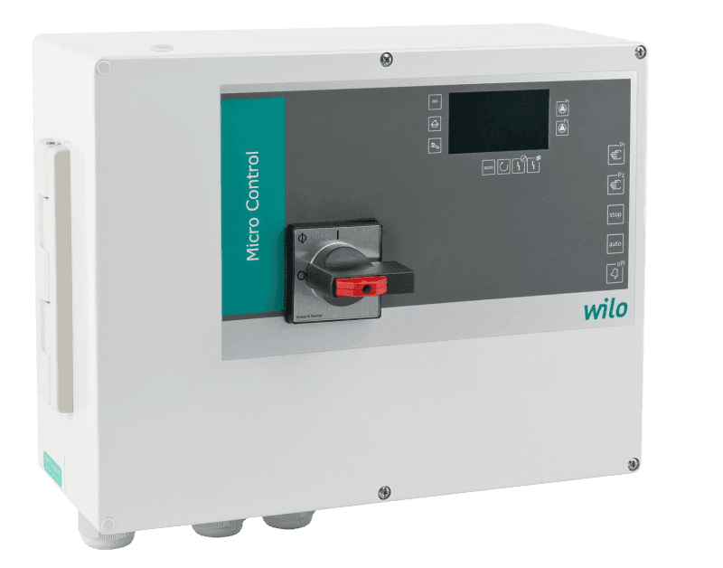 WILO Easy Control MS-L 2x4 Automatikskåp för avloppspump, max 4 kW