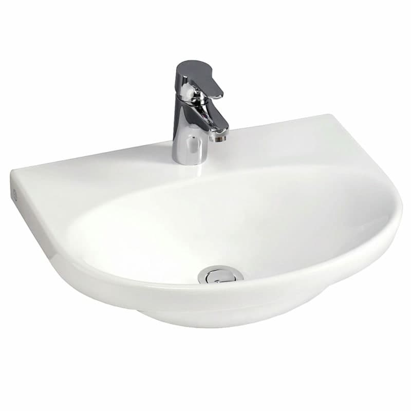 Gustavsberg Nautic Tvättställ 50x38cm Vit - Bult/Konsolmontering - RSK 7455064