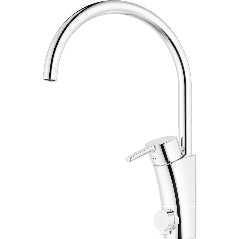 Mora MMIX II soft köksblandare 1-grepp med keramisk avstängning och svängbar pip