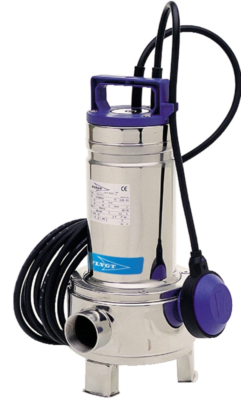 Flygt DXM 35-5 Enfas Dränkbar Grundvatten- och Avloppspump 0,55 kW