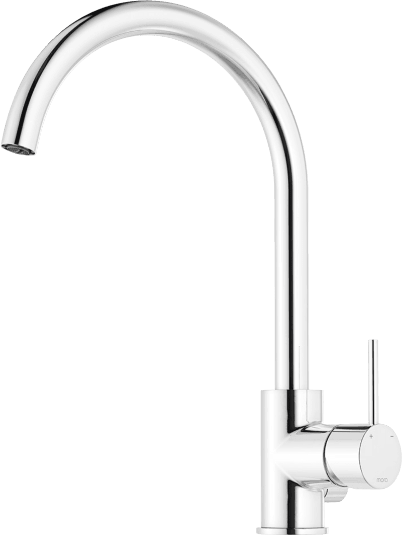 INXX II soft köksblandare med keramisk tätning och svängbar pip, krom