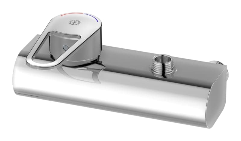 Duschblandare Nya Nautic - ettgrepp med uppåtgående duschanslutning 160 c-c