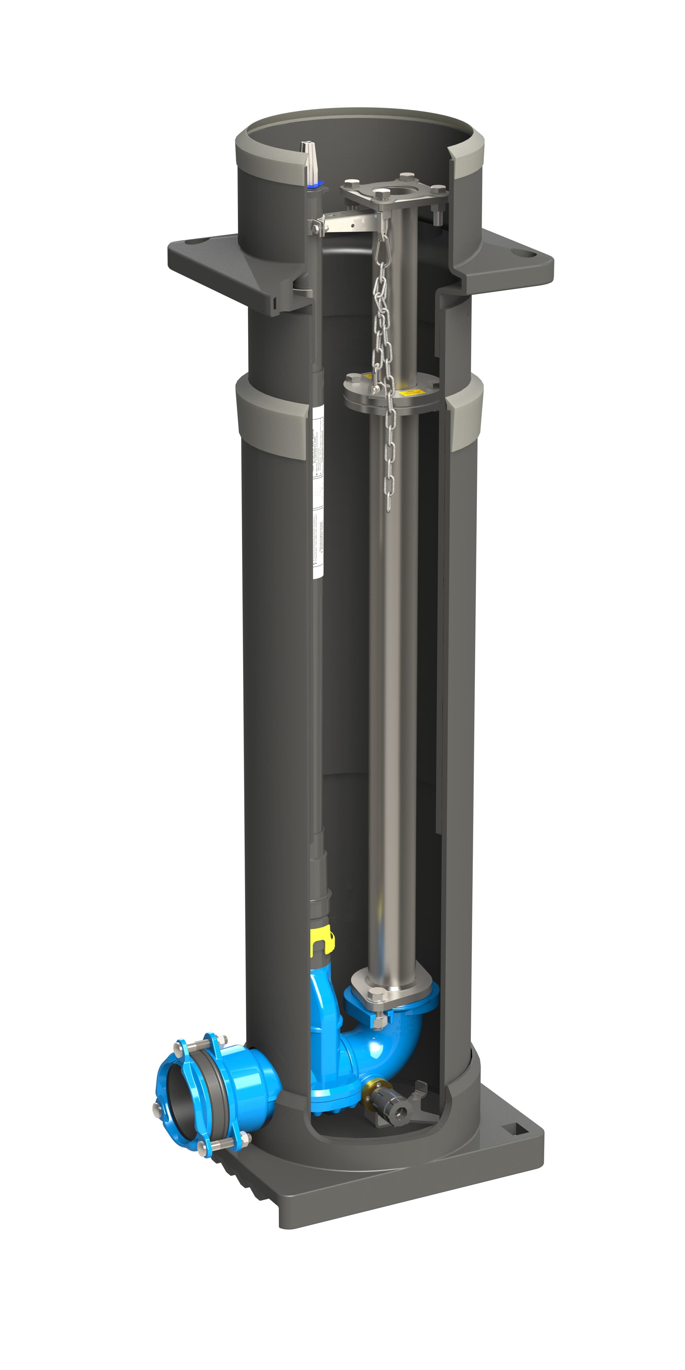 Torshälla BPT2 Brandposttrumma Ø104-132mm - Automatisk Dränering - RSK 2358305