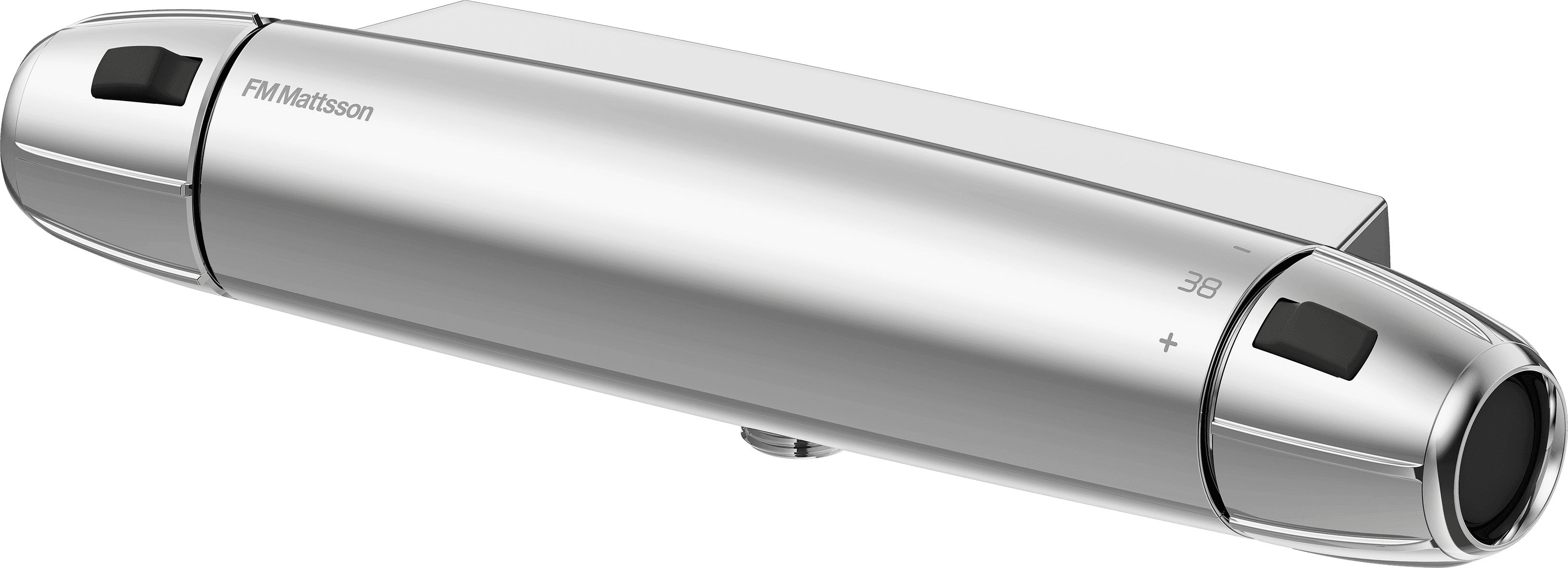 FM Mattsson 9000E II Termostatblandare Krom 150cc - Dusch - RSK 8343257