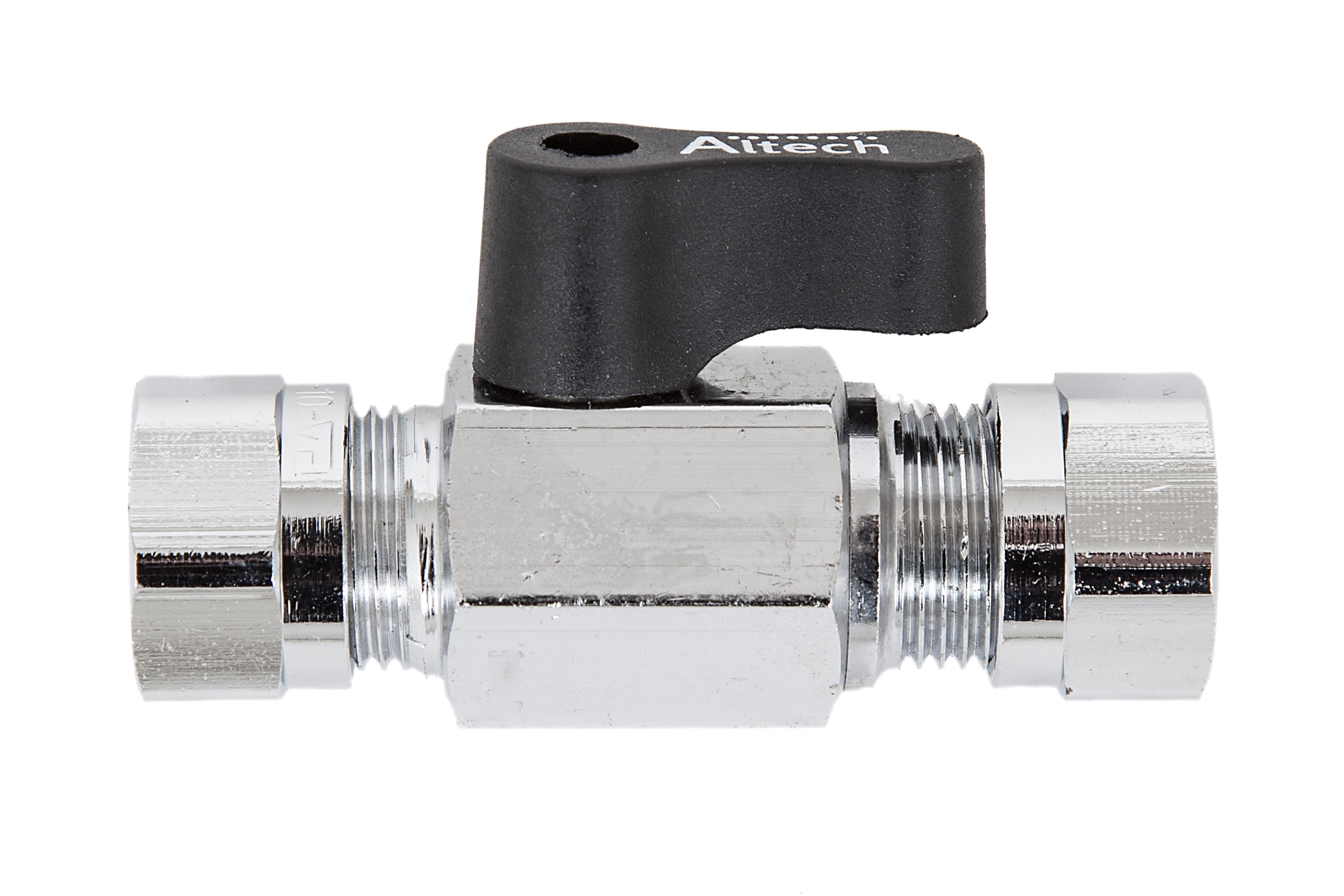 Altech Minikulventil Rak 15x12 mm Förkromad - RSK 8547490