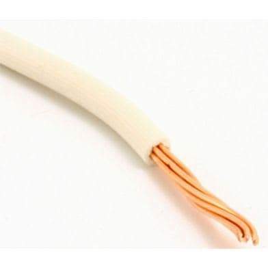 GGcarat Elkabel 1,5 mm² Vit 100m - För Installation - Produktkod 331034