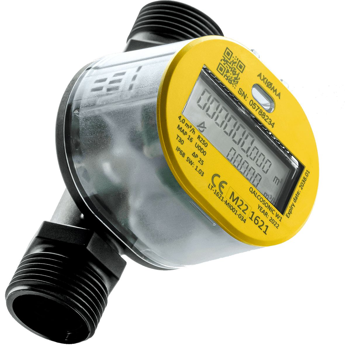 Ambiductor Varmvattenmätare W1 Q3 G20 IP68 - Datalogger - RSK 5144191