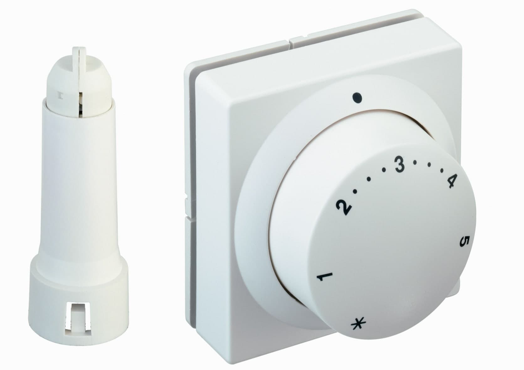 Danfoss RA5062 Termostat Vit - Separat Givare 2m Kapillärr - RSK 4818451