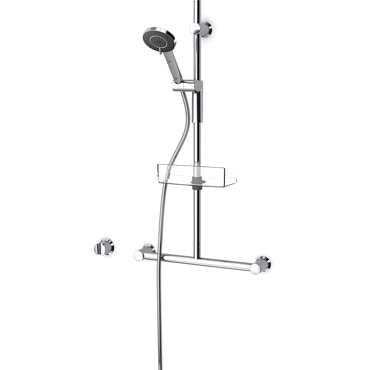 Oras 2792 Duschset 1,5m Kromad - Antikalk Stödhandtag - RSK 8377520