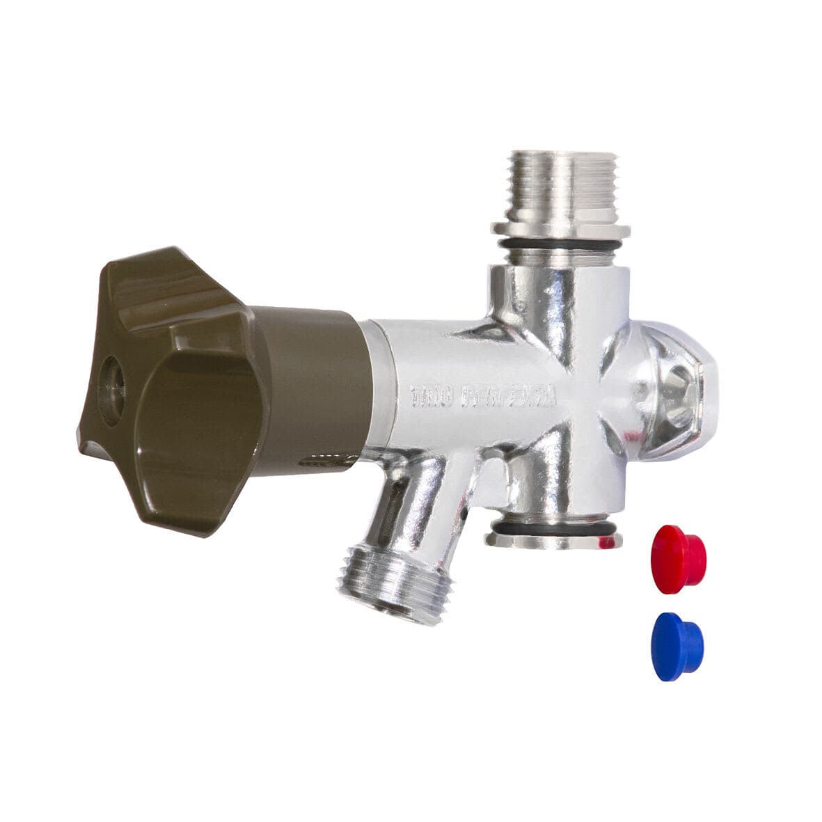 Trio Perfekta Tappventil G15 med Väggfäste - Förkromad - RSK 8478605