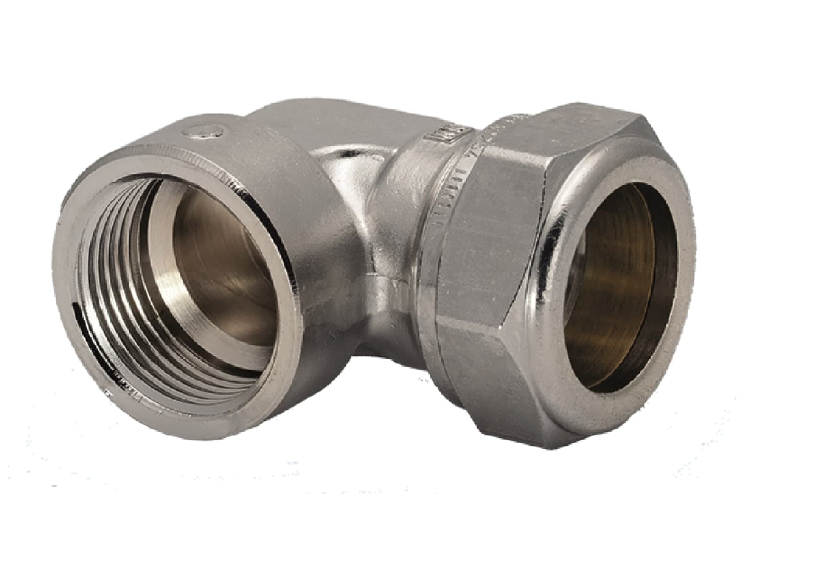 VSH Super S1214F Vinkelkoppling 12mm x R15 Förkromad DZR - RSK 1965146