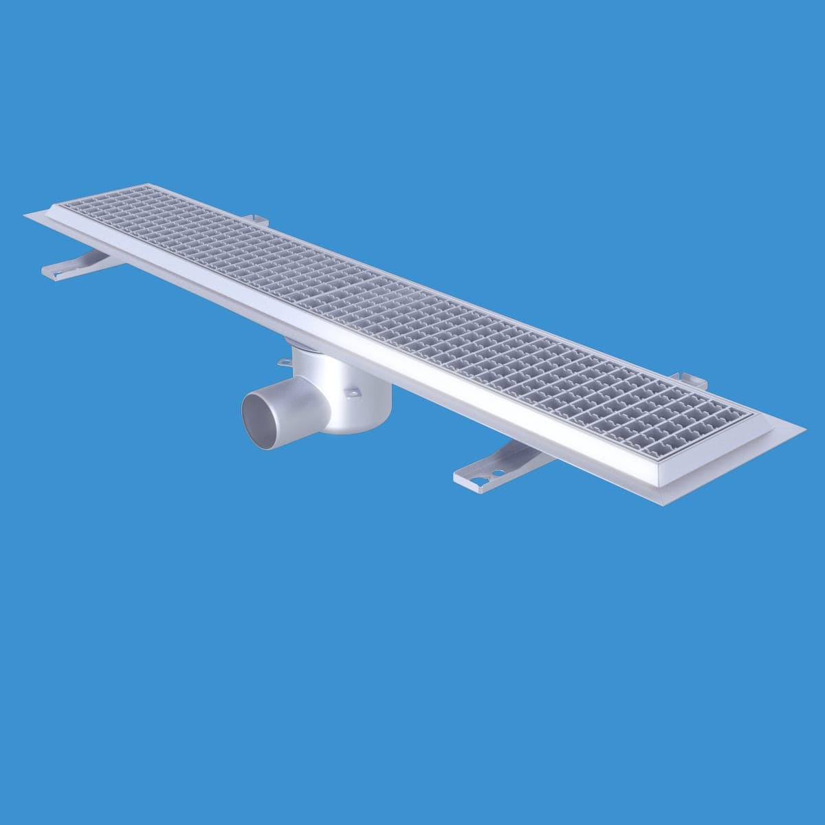 FURO Golvbrunn 115 1100x150mm Syrafast Rostfri - RSK 7115142