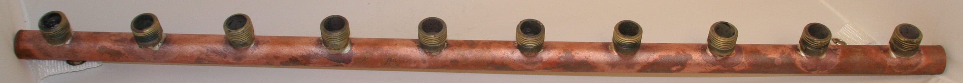 Ezze Fördelningsrör 22x1 R15 Kopparmässing - Prisolkopparrör - RSK 1952036