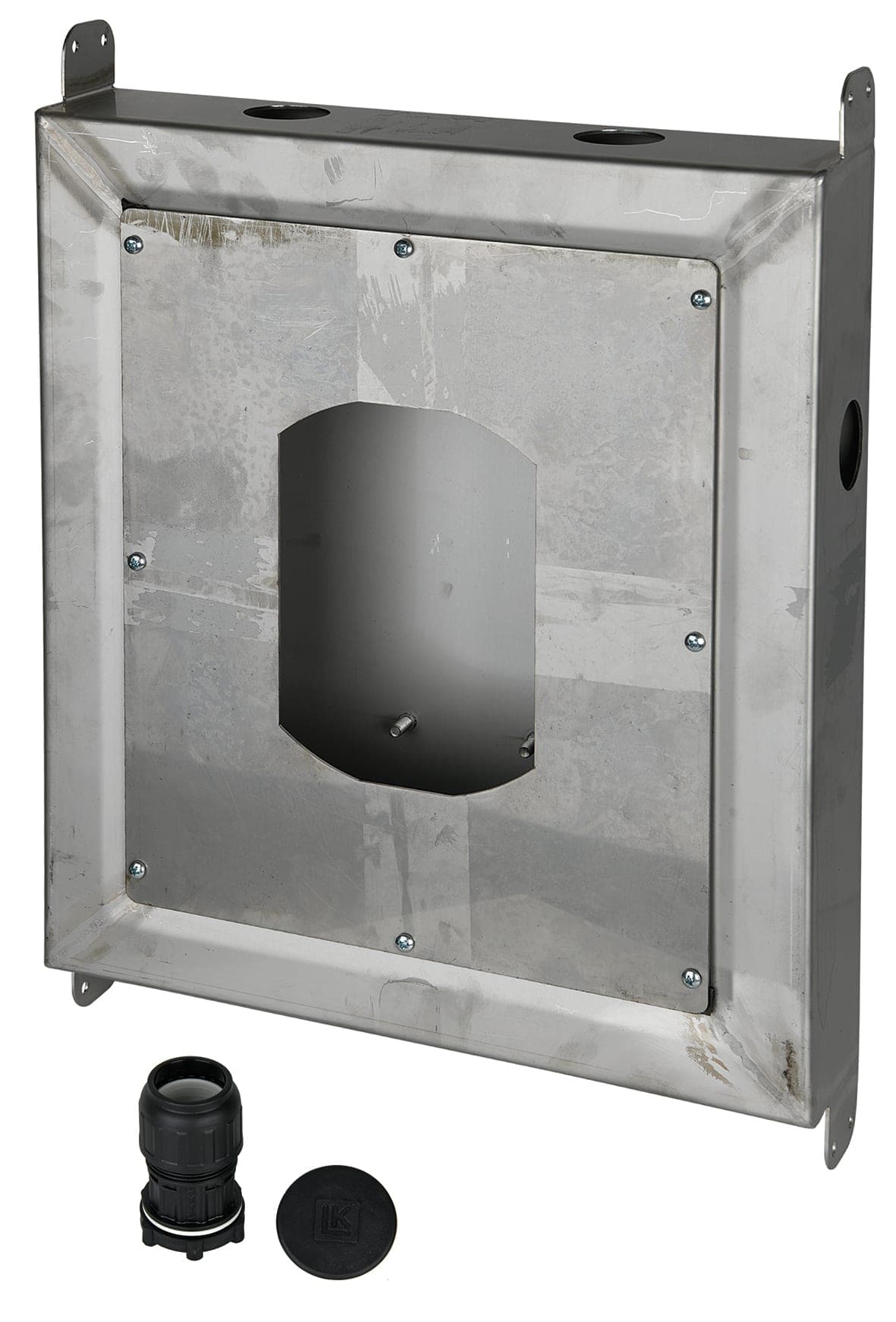 DAMIXA Inbyggnadsbox 467x347x77mm Rostfri Stål - Hållbar Konstruktion - RSK 8357745