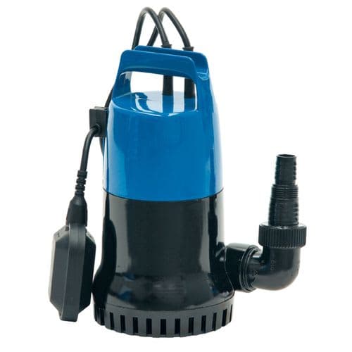 CARAT Länspump Subclean 300 - Dränkbar pump för rent vatten, 300W, 140 l/min, max 7m tryckhöjd